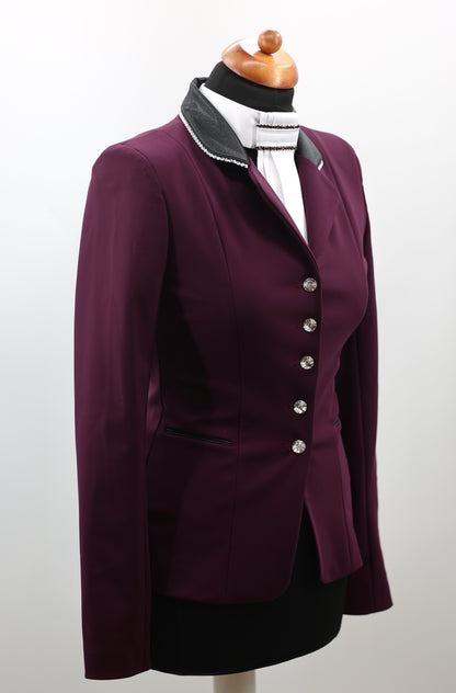 Lamantia Couture sportive Burgundy crystal limited edition lurex