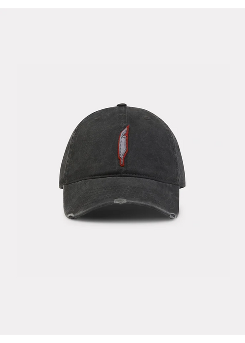 Aviar cap in distressed grey