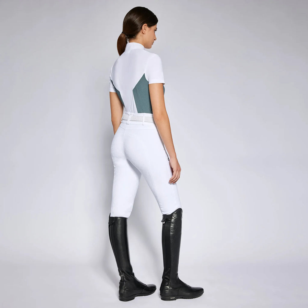 Cavalleria Toscana ct jersey perforated polo