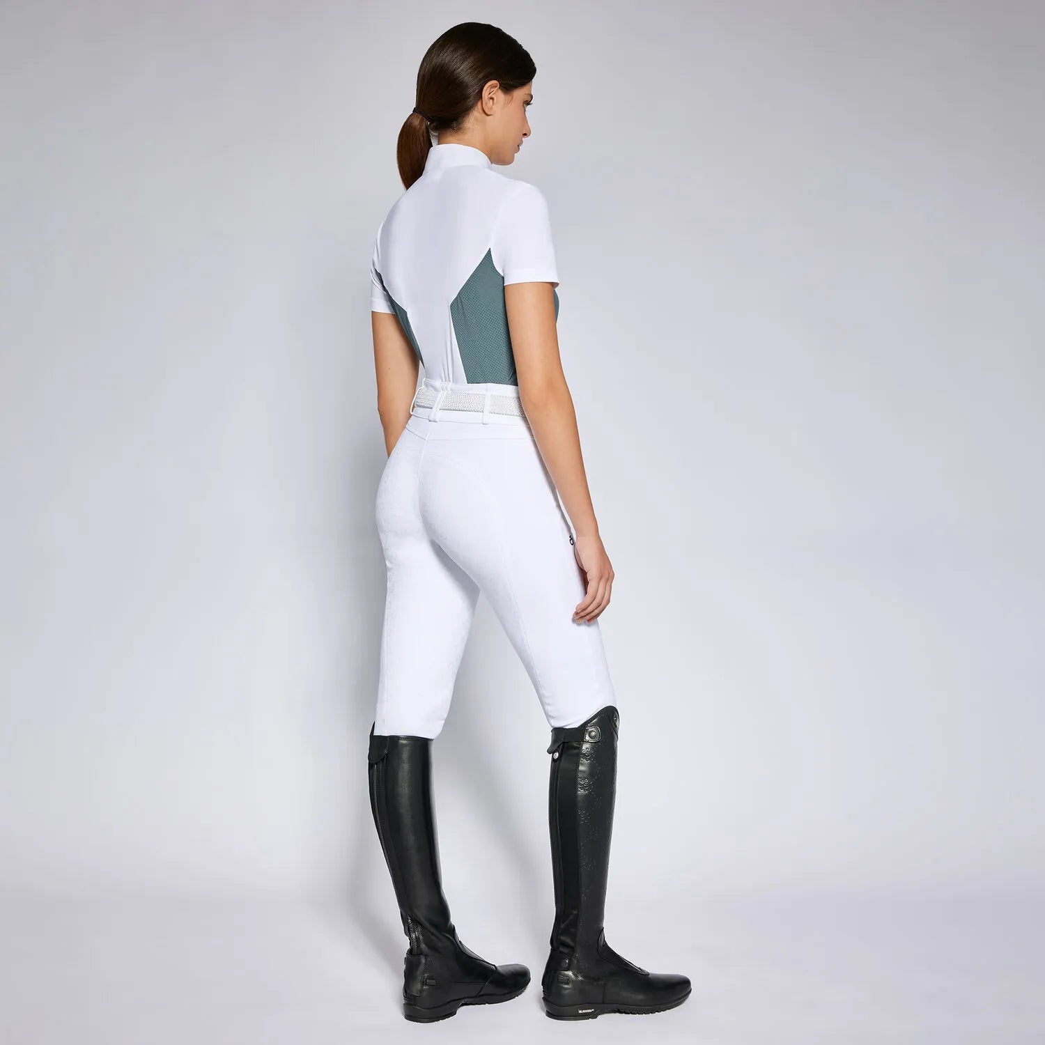 Cavalleria Toscana ct jersey perforated polo