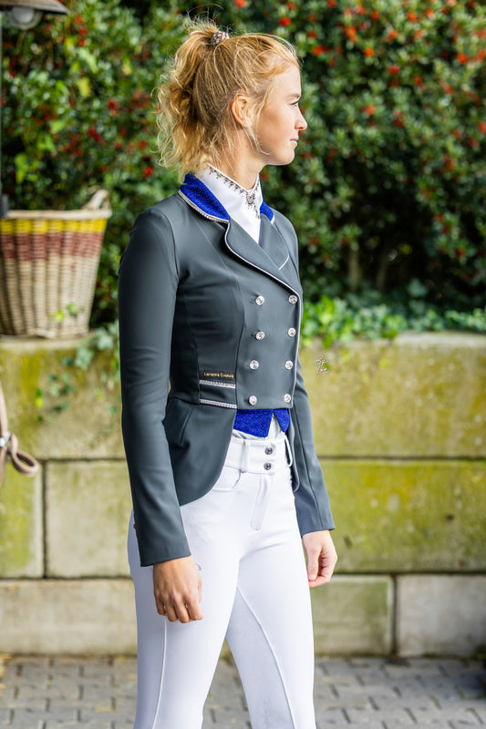 DEMO Lamantia Couture Mini Frack LE Royal Blue MAAT 32