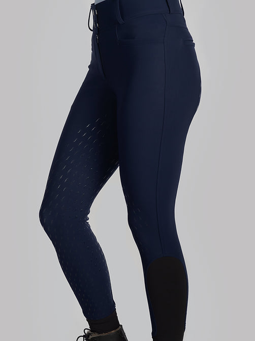 Aviar high rise Full Grip breeches navy