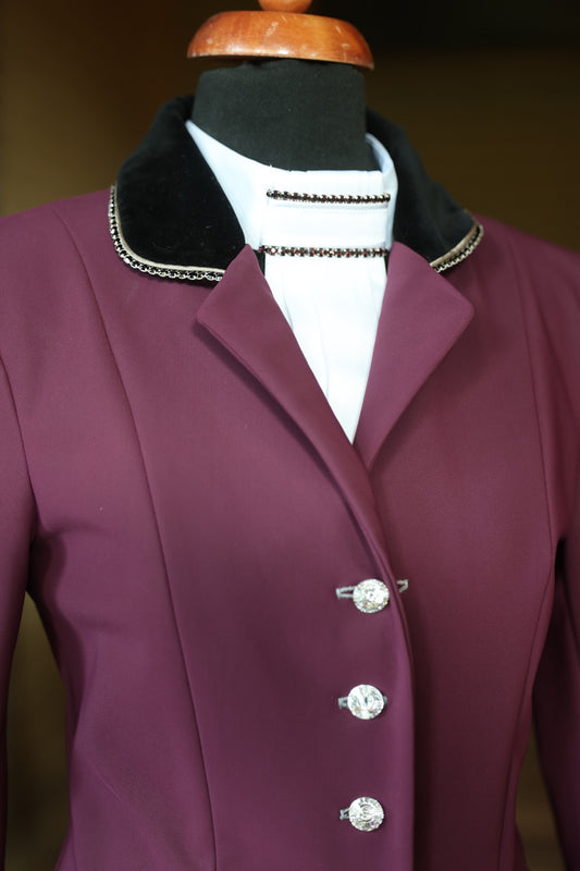 Demo Burgundy Velvet sportive maat 36