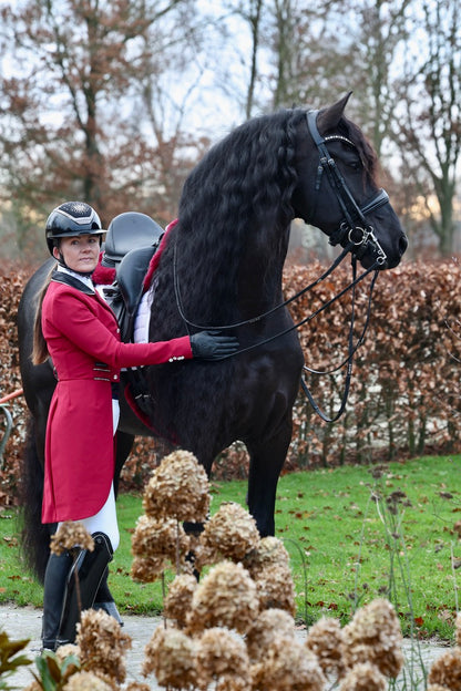 Lamantia Couture Frack LE Wine red lurex