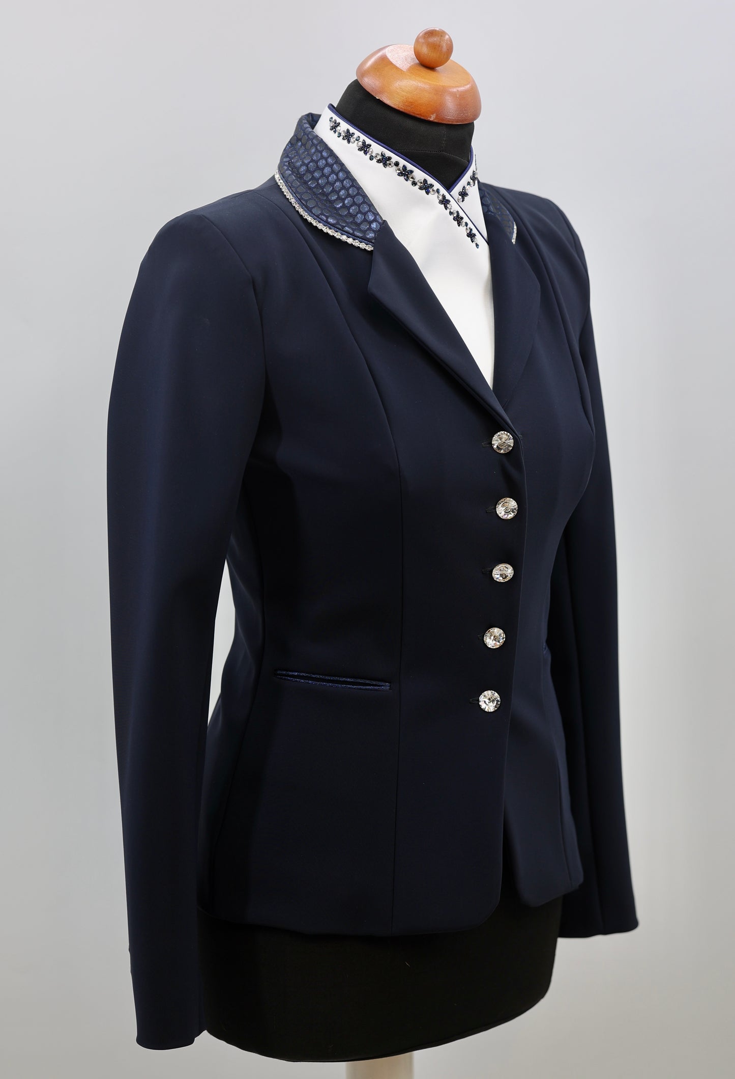 Lamantia Couture Sportive Jacket Blue Bubbles