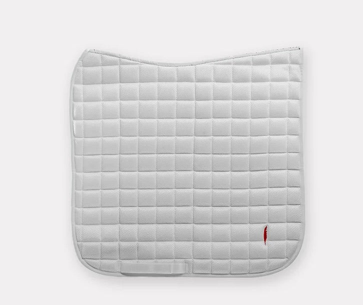 Aviar classic mesh saddle pad White
