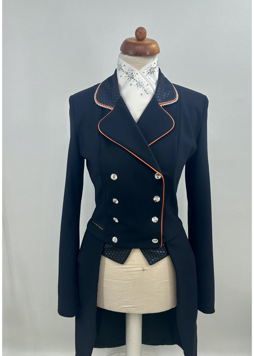 Lamantia couture Frack Dark Blue Dutch Sparkle Dot