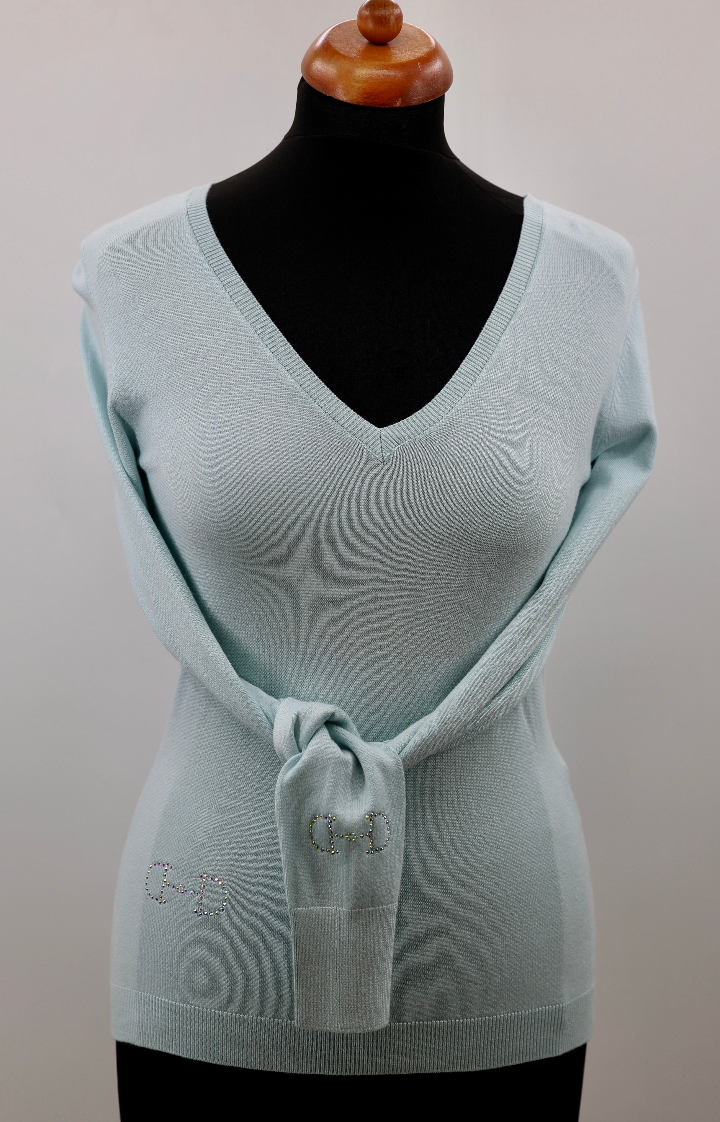 Equestrian Style NoConcept Swarovksi Bit V-Hals Mint