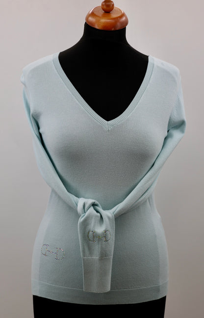 Equestrian Style NoConcept Swarovksi Bit V-Hals Mint