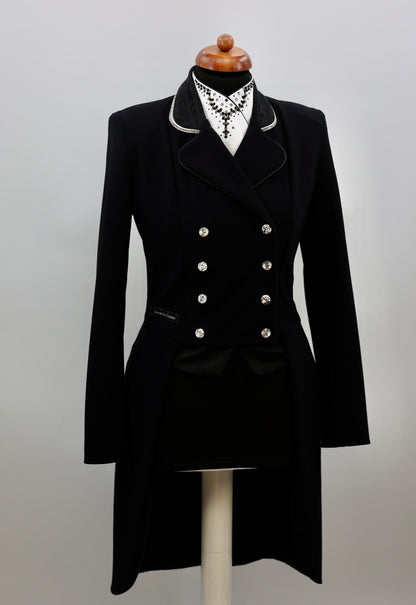 DEMO Lamantia Couture Frack Le Noir Blossom SIZE 38