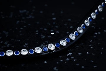 Swarovski Classic Browband Sapphire and Crystal