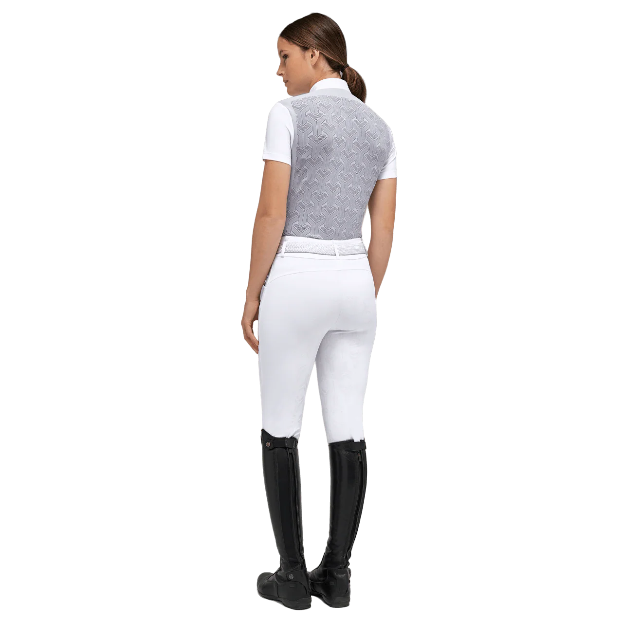 Cavalleria Toscana REVO Pleated Poplin short sleeve