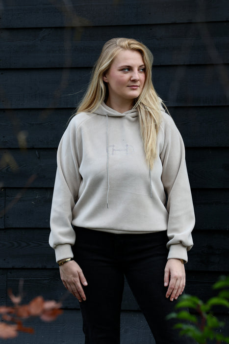 Hoodie Swarovski Fashion Beige