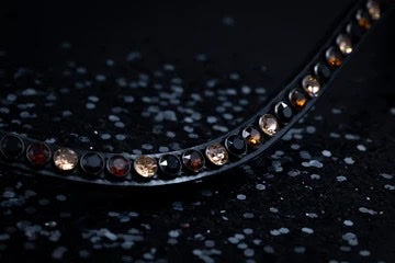 SWAROVSKI CLASSIC XL BROWBAND SMOKED TOPAZ JET