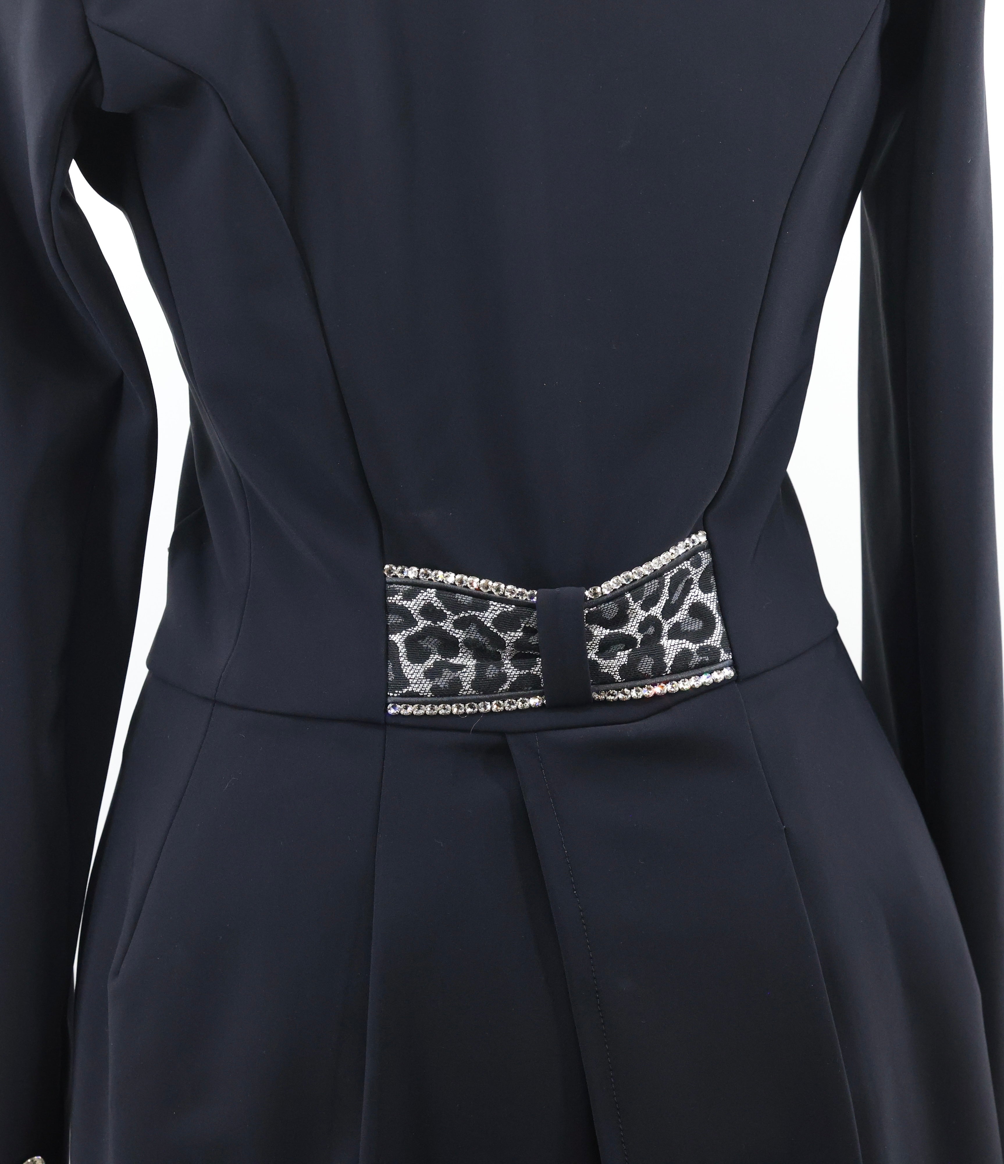 Lamantia Couture Frack Black Pather Silver