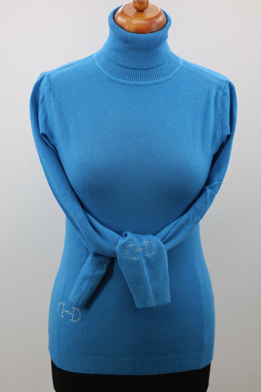 Equestrian Style NoConcept Swarovksi Bit Blauw