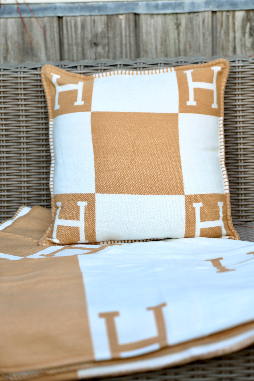 Horses and Lifestyle Pillow H Camel