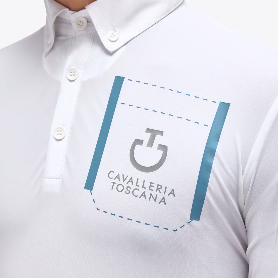 Cavalleria Toscana Pocket print jersey kids Size 8 ***