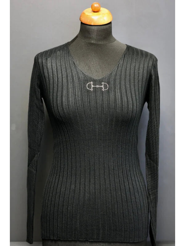Swarovski V-Neck