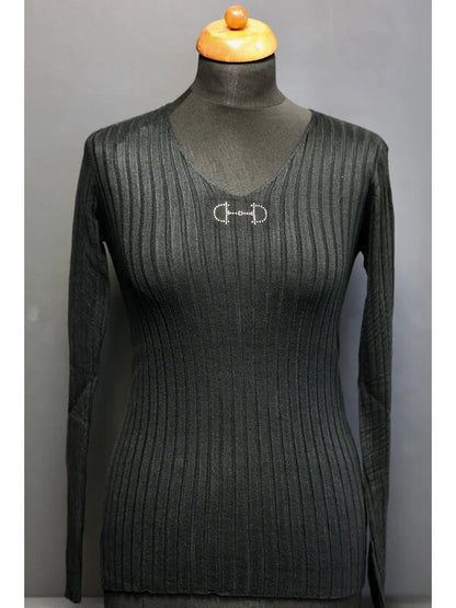 Swarovski V-Neck