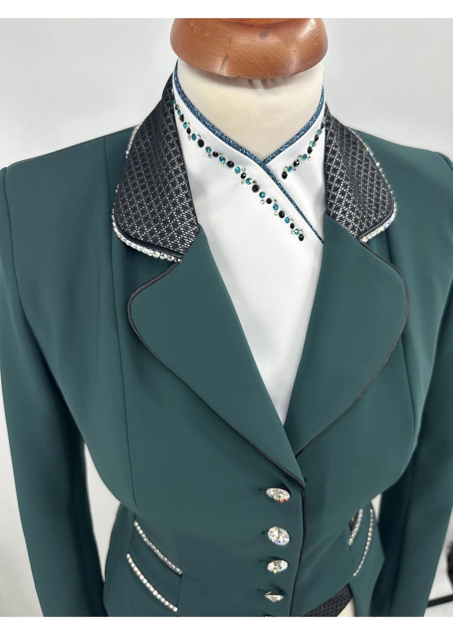 Lamantia Couture Mini Frack Hunter green LE Classic Black Square