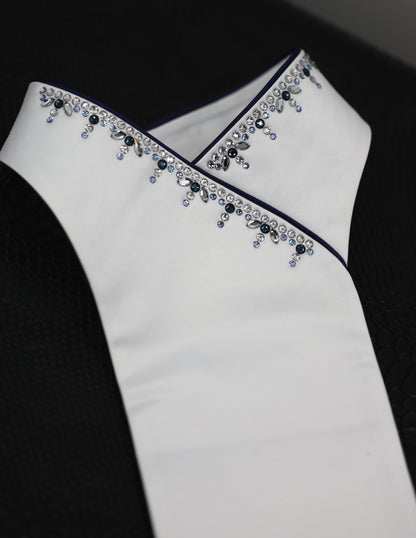 Swarovski Plastron Lamantia Crystal silver Saffier