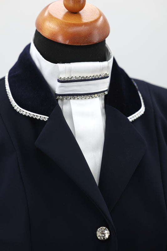 Swarovski plastron Classic LCN Blue