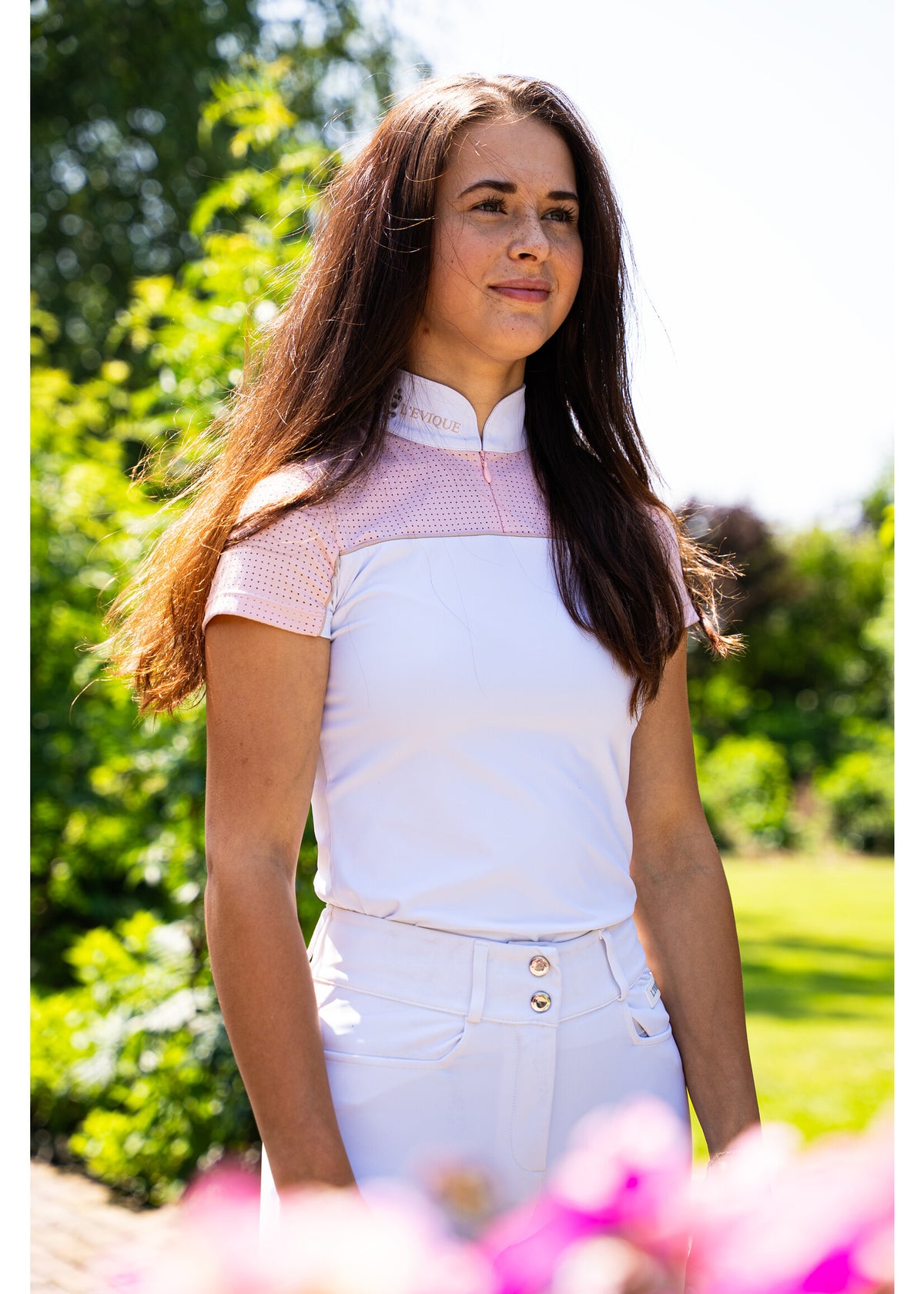 L'Evique Wedstrijdshirt Daphna Pink