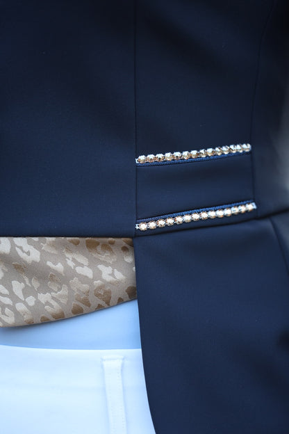 Lamantia Couture Mini Frack Leopard Gold