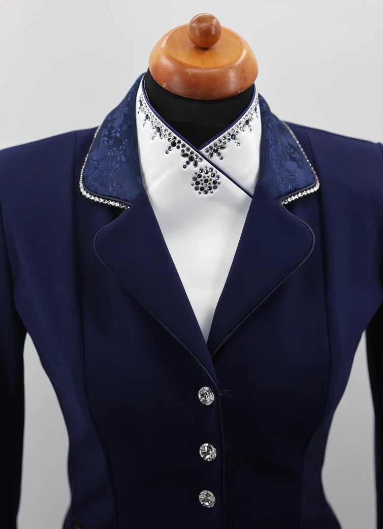 DEMO Lamantia Couture Mini Frack Blue Romance SIZE 38