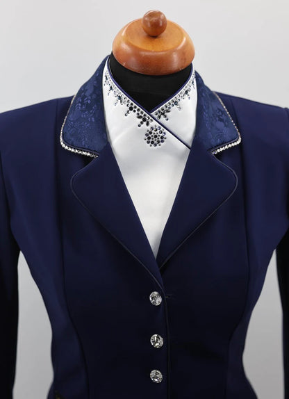 DEMO Lamantia Couture Mini Frack Blue Romance SIZE 38