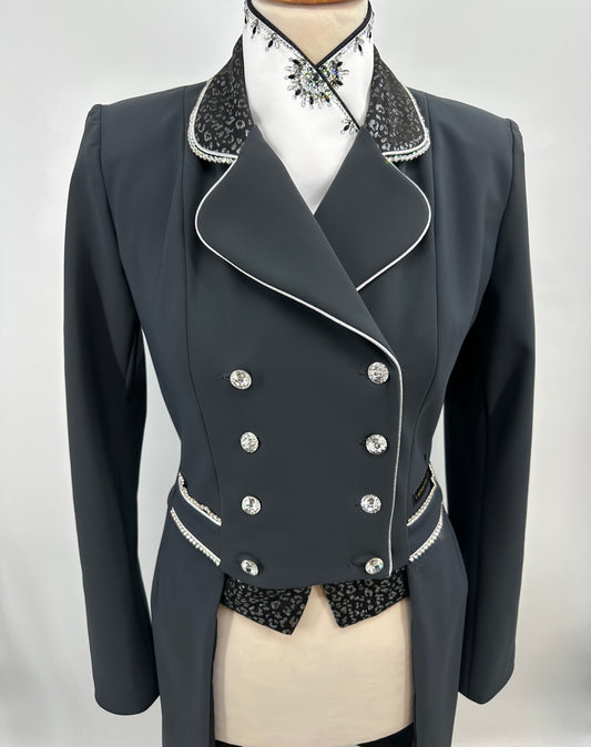 Demo Frack Lamantia Couture Panter Maat 38