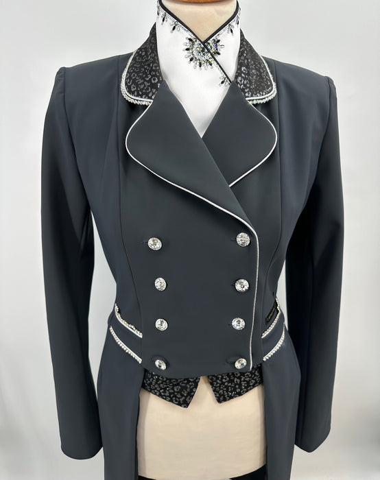 Demo Frack Lamantia Couture Panter Maat 38