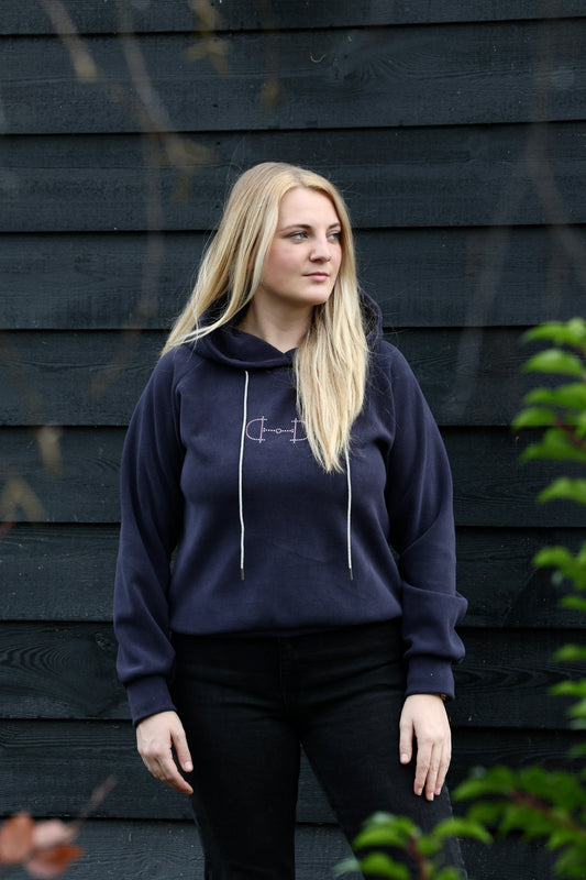 Hoodie Swarovski Fashion blue