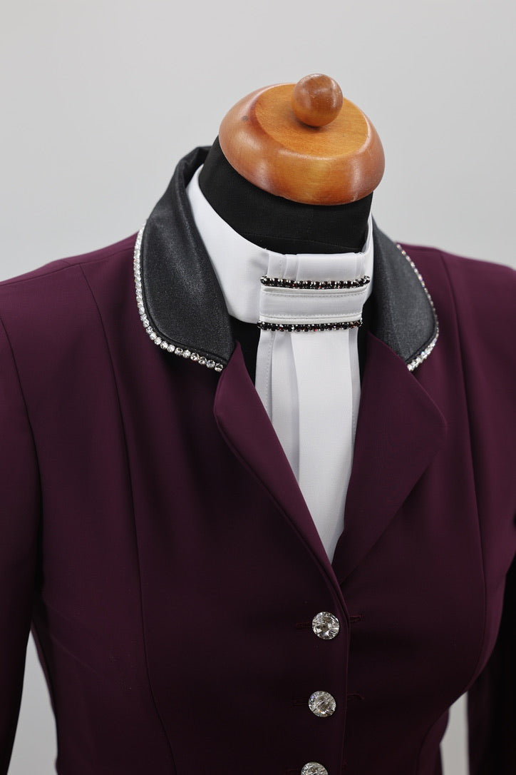 Lamantia Couture sportive Burgundy limited edition lurex