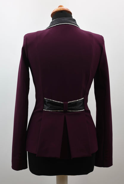 Lamantia Couture sportive Burgundy limited edition lurex