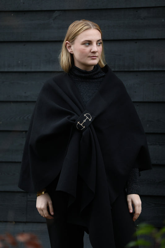 Omslagdoek Swarovski Black Swarovski Golden Shadow