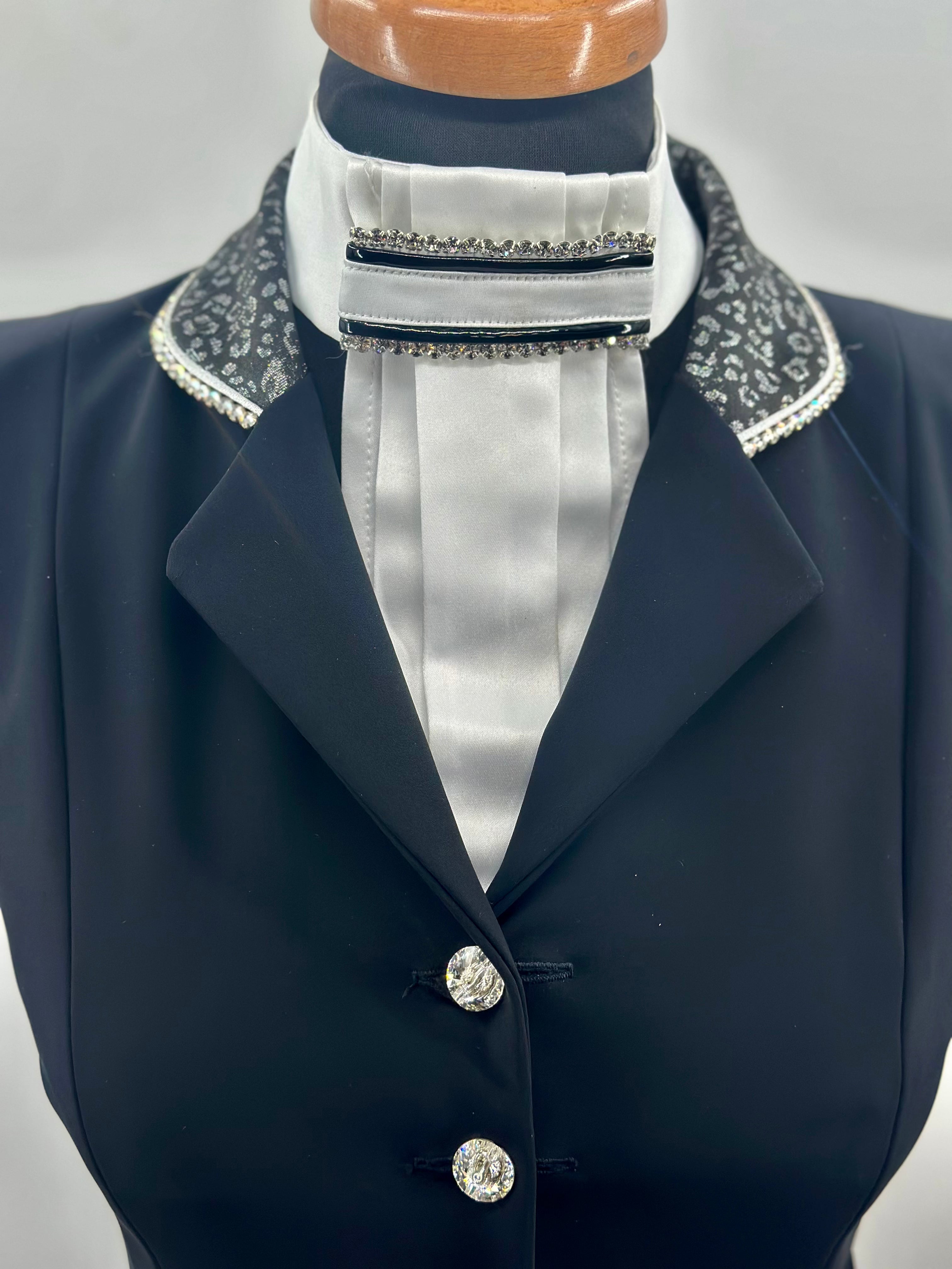 Plastron Swarovski Lamantia Couture Lak Patent