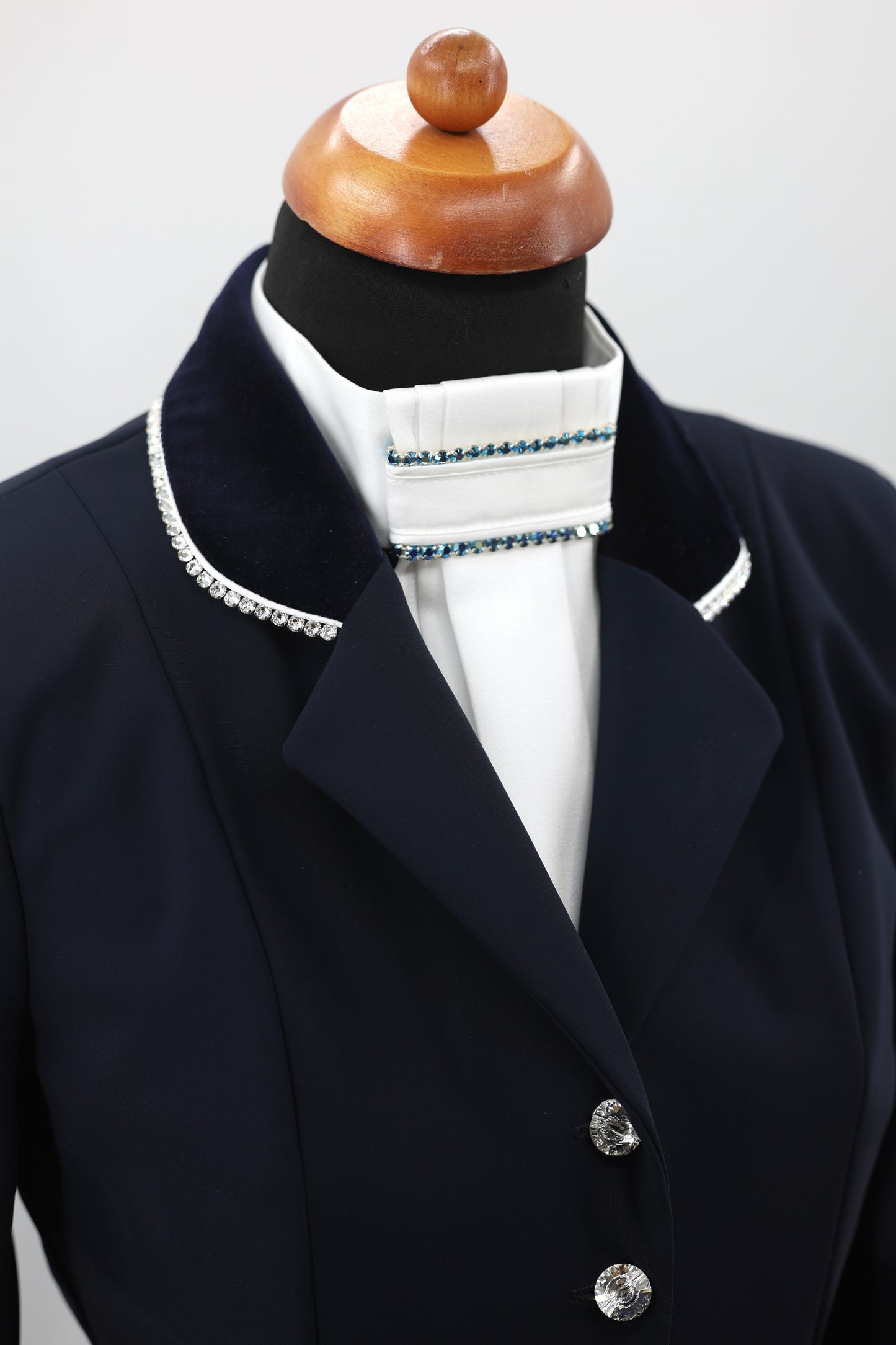 Swarovski plastron Classic LCN Aqua