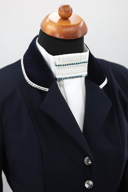 Swarovski plastron Classic LCN Aqua