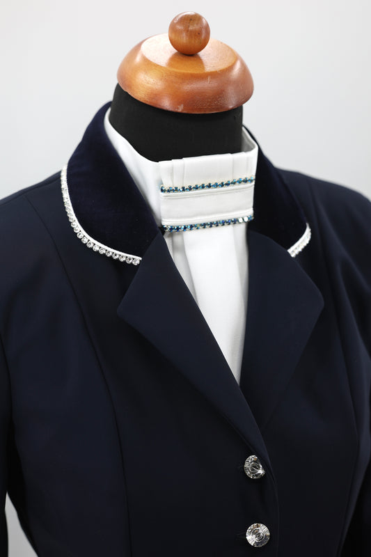 Swarovski plastron Classic LCN Aqua