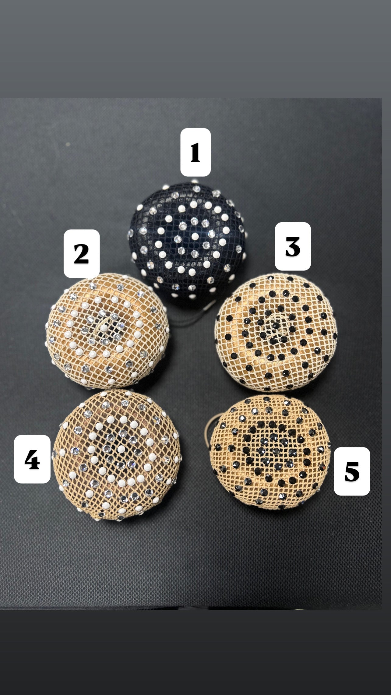 SALE - Swarvoski haarnet