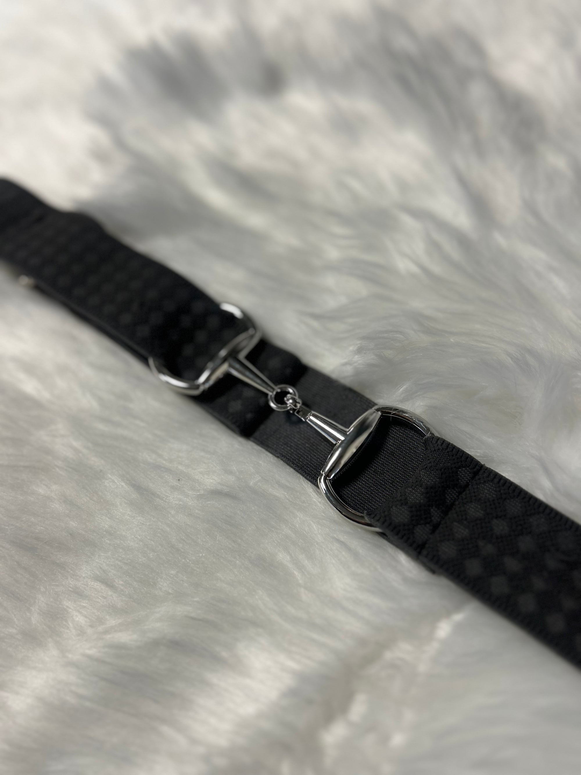 Shiny bit riem - Grijs/Square