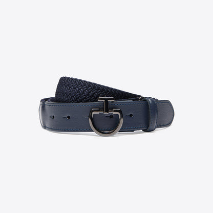 Cavalleria Toscana Elastic belt blue Mens