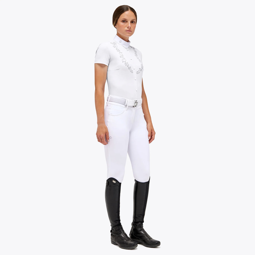 Cavalleria Toscana embroidery print competition shirt