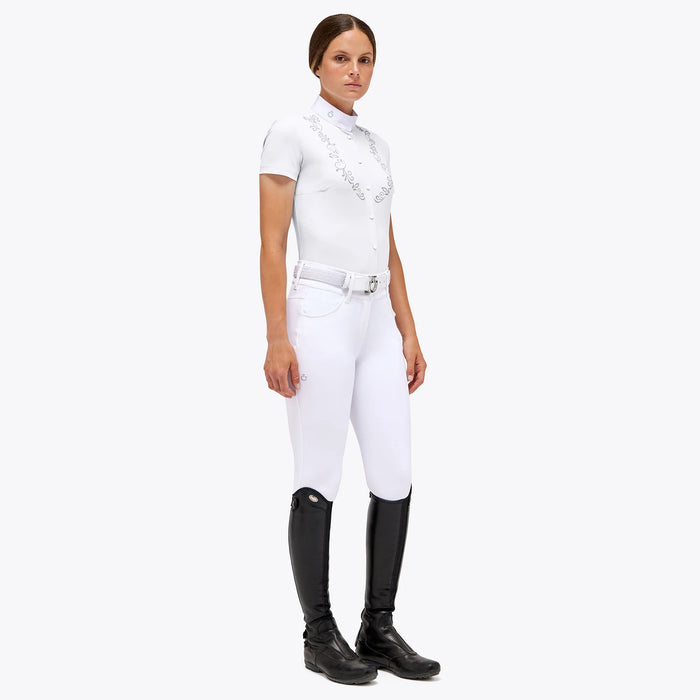 Cavalleria Toscana embroidery print competition shirt