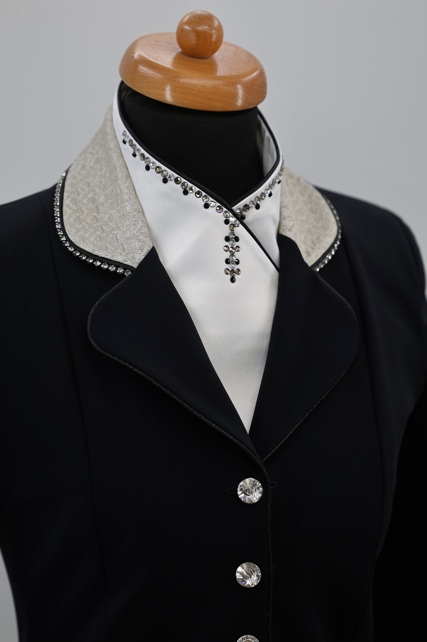 Lamantia Couture Mini Frack Black Champagne Elegance