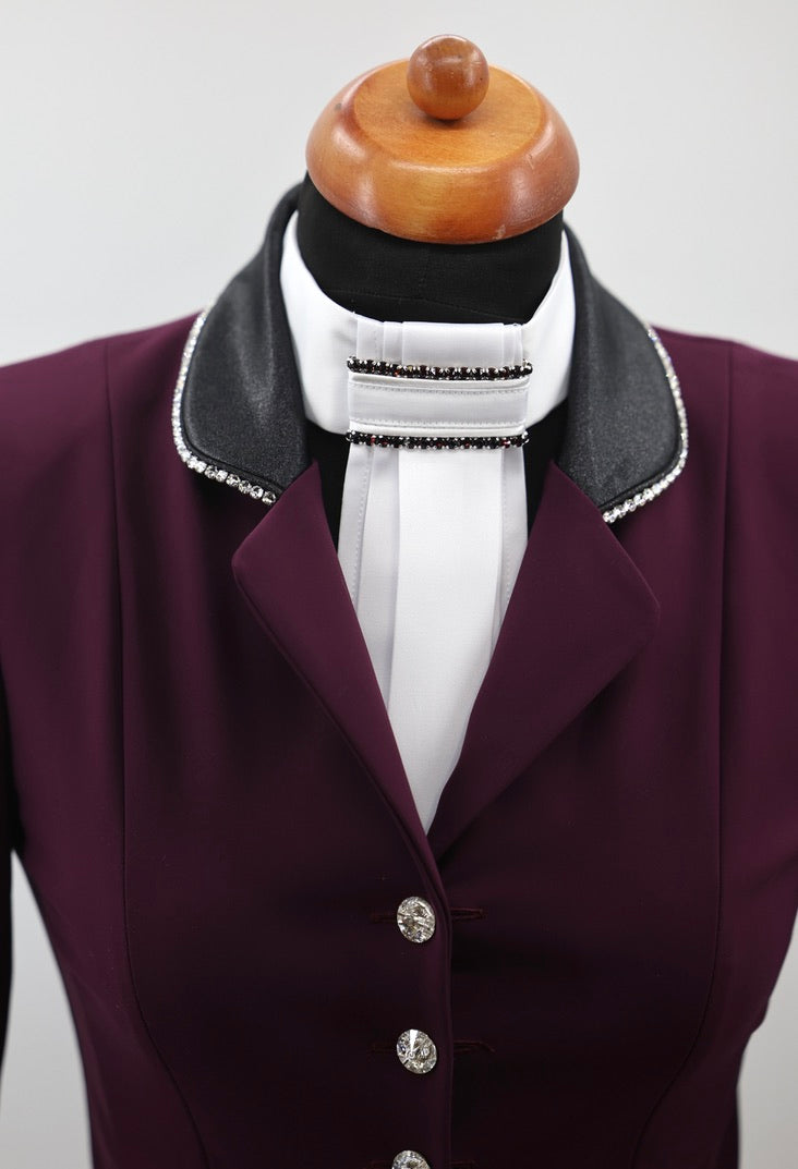 Lamantia Couture sportive Burgundy limited edition lurex