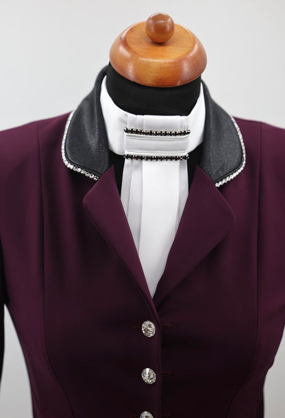 Lamantia Couture sportive Burgundy limited edition lurex