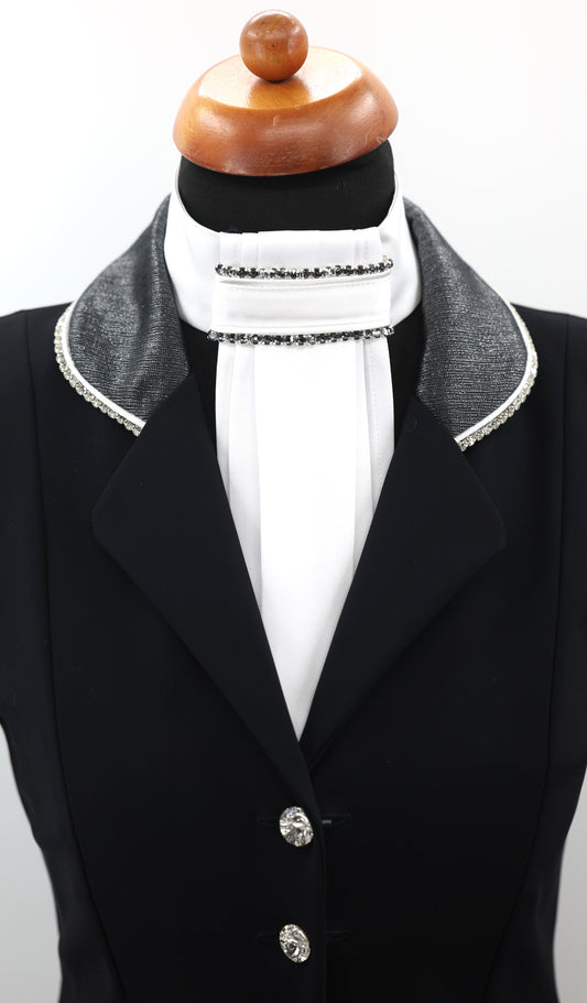 Swarovski plastron Classic LCN Anthra